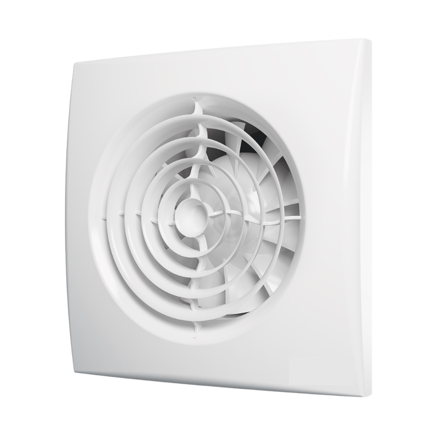 Baderumsventilator med timer og fugtstyring Ø125